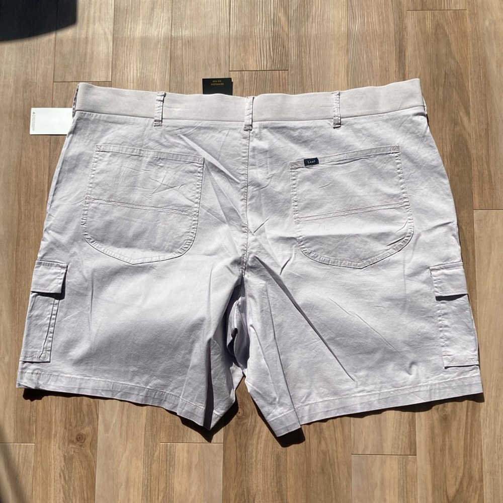Lee Bermuda short soft flex comfort waistband midrise 9 in inseam 24W - Picture 17 of 17